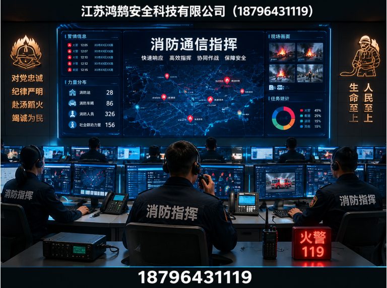 潜江智慧消防系统展示图